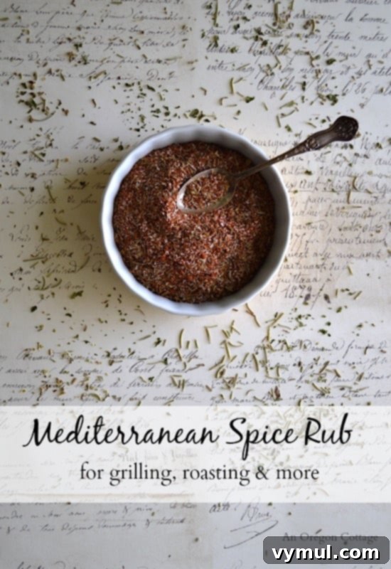 A vibrant blend of Mediterranean spices for rubs and marinades