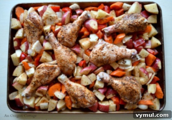 Mediterranean Spiced Chicken and Vegetables - An Oregon Cottage