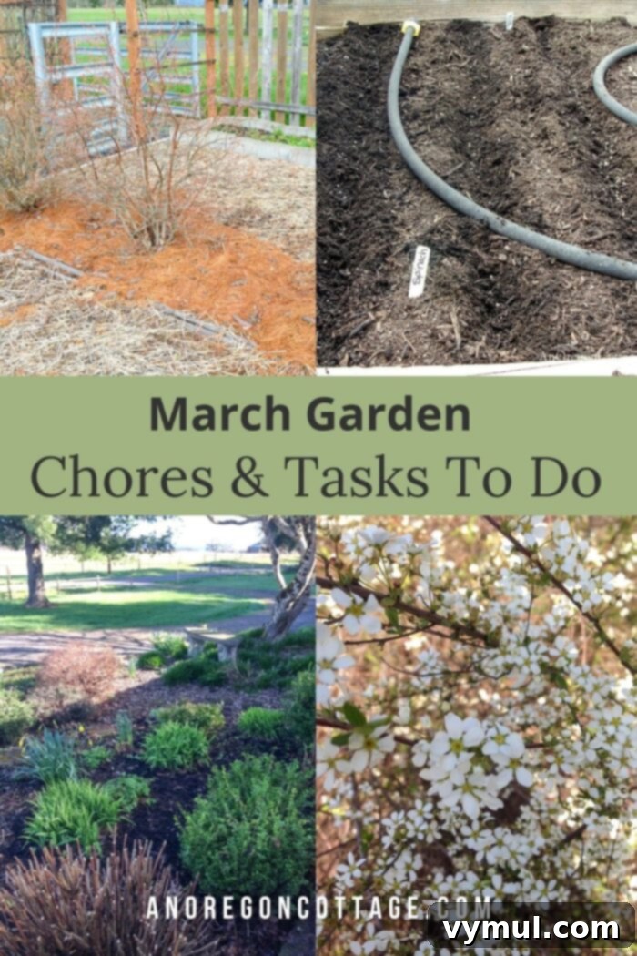March Garden tasks to do