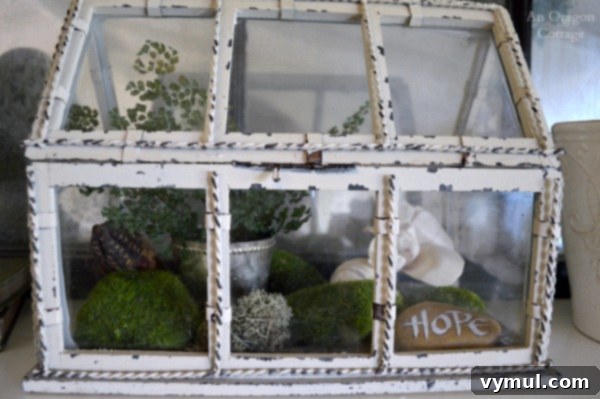 Curated Spring Display 4 Eclectic Spring Mantel Terrarium - An Oregon Cottage