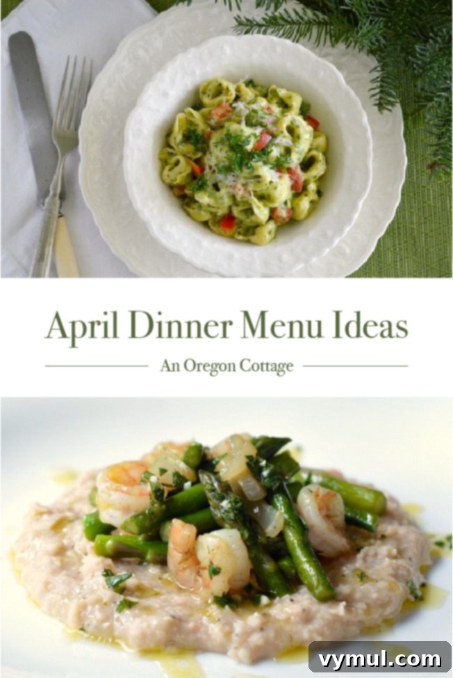 April Dinner Delights: Main Courses and Perfect Pairings 3 April Dinner Menu Ideas