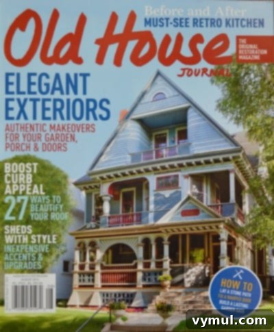 Building a French Bench from Rescued Chairs: Old House Journal Spotlight 2 Old House Journal August 2014 Cover featuring DIY projects