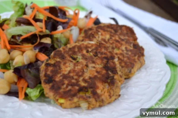 Gluten-Free Golden Flax Salmon Cakes 4 Healthy Salmon Patties with Flax - An Oregon Cottage