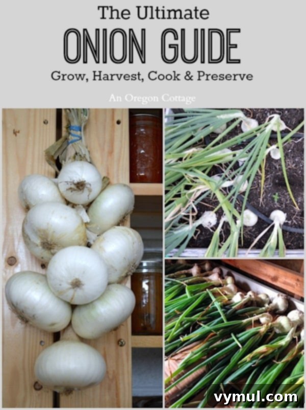 Onion Mastery: From Garden to Gourmet 2 Ultimate Onion Guide: Grow, Harvest, Cook & Preserve for Home Gardeners