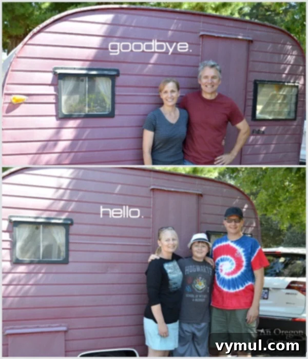 New Family Takes Home the 1957 Dalton Vintage Trailer