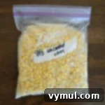 Frozen Unblanched Corn Kernels - An Oregon Cottage Recipe