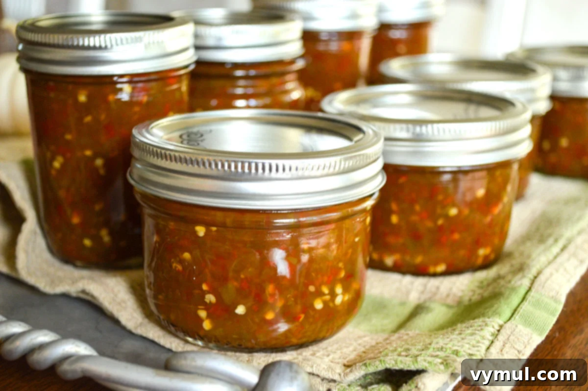 cooling jars of jalapeno jelly