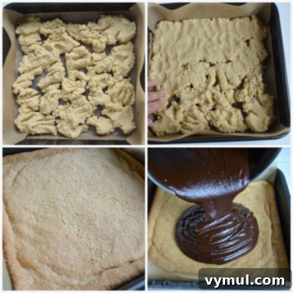 Decadent Grain-Free Almond Chocolate Squares 4 Making Grain Free Almond Truffle Bars