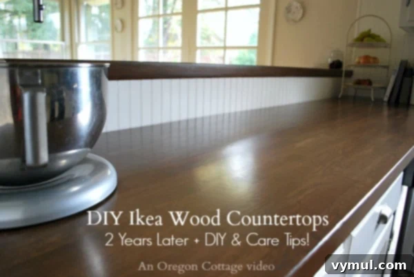Ikea Butcher Block Countertops: Still Holding Up After 2 Years? 3 DIY Ikea Wood Butcher Block Countertops - 2 Years Later: Review and Care Tips for Durable Kitchen Surfaces