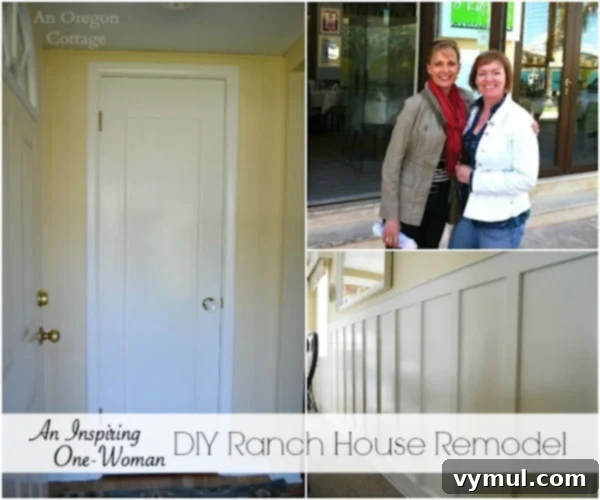 Ranch Revival A DIY Success Story 2 An Inspiring One Woman DIY Ranch House Remodel - what one woman has done with paint, a few tools, Pinterest, and lots of imagination, showcasing a beautifully updated exterior.