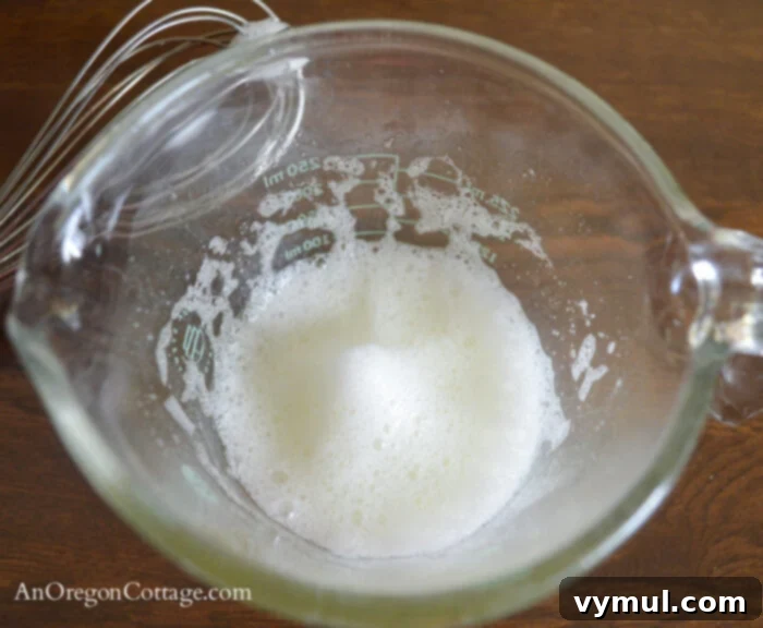 whipped egg whites for pancakes