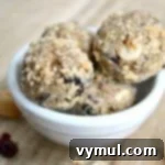 Cashew Cranberry and White Chocolate Granola Bites