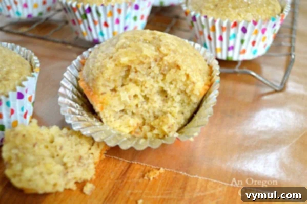 Gluten-Free Lemon Flaxseed Muffins Texture with Honey Sweetener