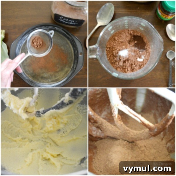 Indulgent Dark Chocolate Spelt Cake with Mocha Ganache 4 Making Dark Chocolate Spelt Cake with Mocha Ganache