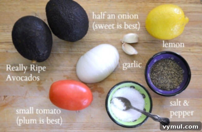 Unforgettable Chunky Guacamole 3 The Best Chunky Guacamole Ingredients