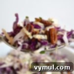 Shaved Cabbage Ribbons with Whipped Feta Vinaigrette 7 Delicious Cabbage Salad with Creamy Feta Vinaigrette and Spiced Pecans