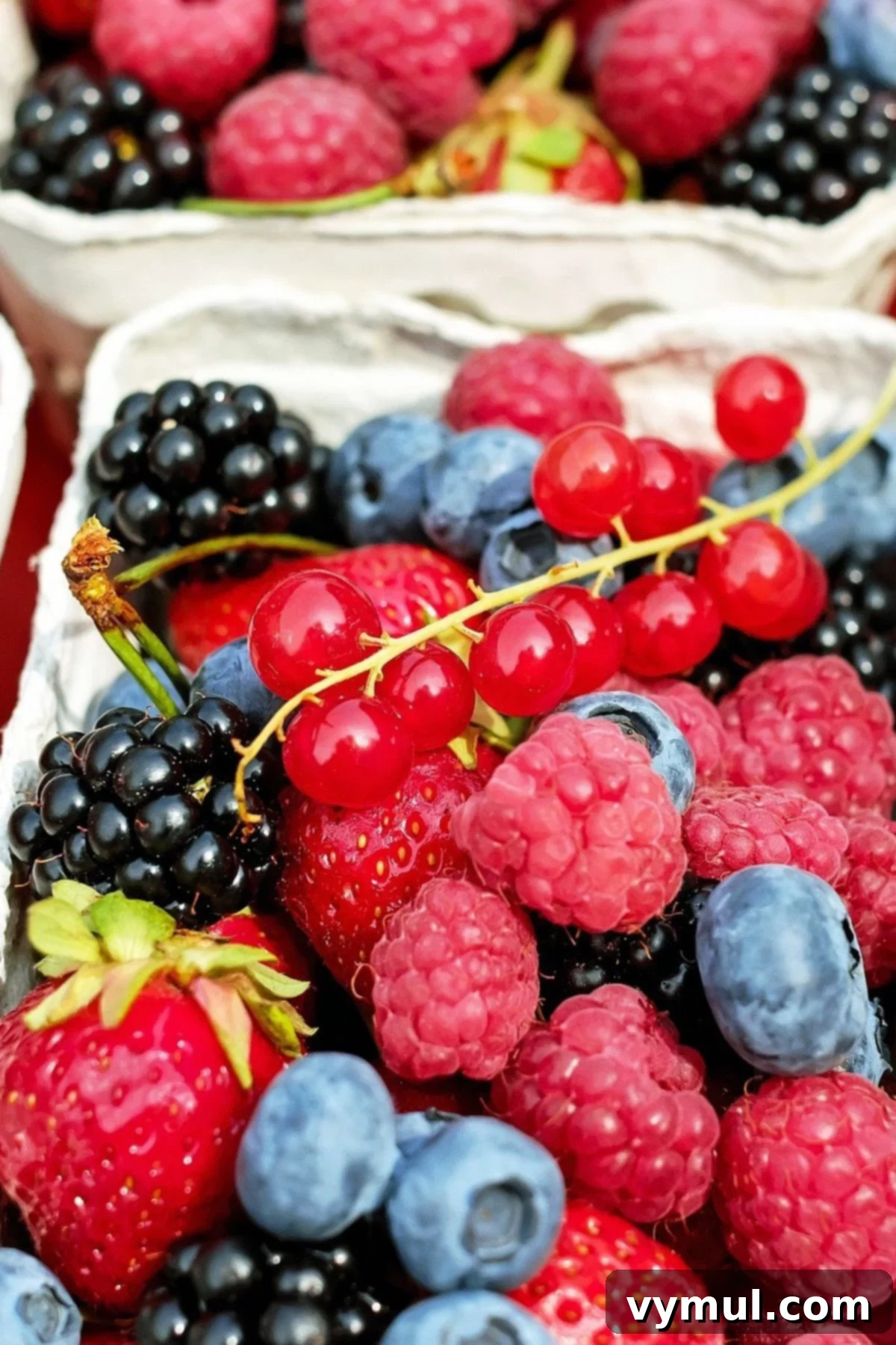 Preserve Your Fruit 31 Recipes for Canning Freezing and Drying 2 cardboard basket of berries and currants