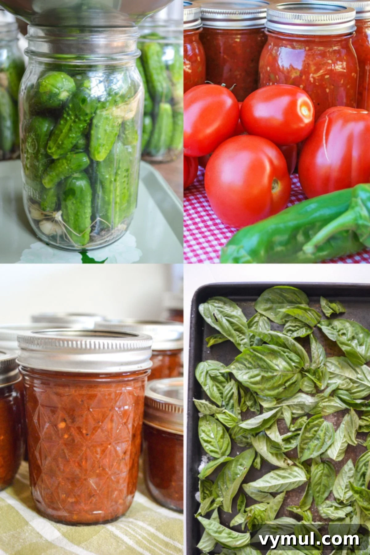 Garden-Fresh All Year: 36+ Ways to Preserve Vegetables by Freezing, Drying, Canning, and Fermenting 2 four vegetable preserving recipes