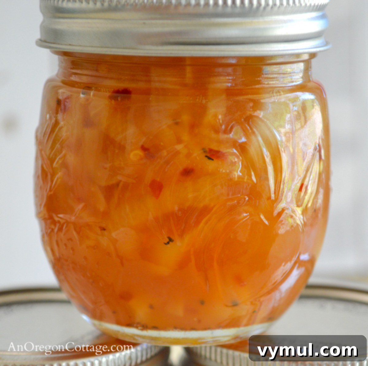 Garden-Fresh All Year: 36+ Ways to Preserve Vegetables by Freezing, Drying, Canning, and Fermenting 23 Sweet Onion Marmalade in canning jar