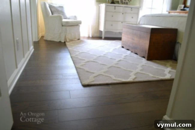 DIY Floating Floor Makeover 6 DIY Floating Floor After