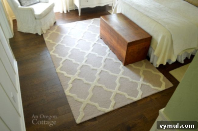 DIY Floating Floor Makeover 8 DIY floating floor after