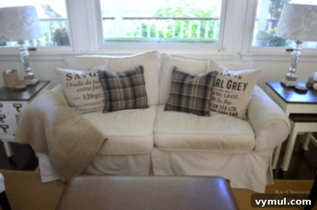 Effortless Plaid Envelope Pillow Project 8 Easy Plaid Flannel Envelope Pillows