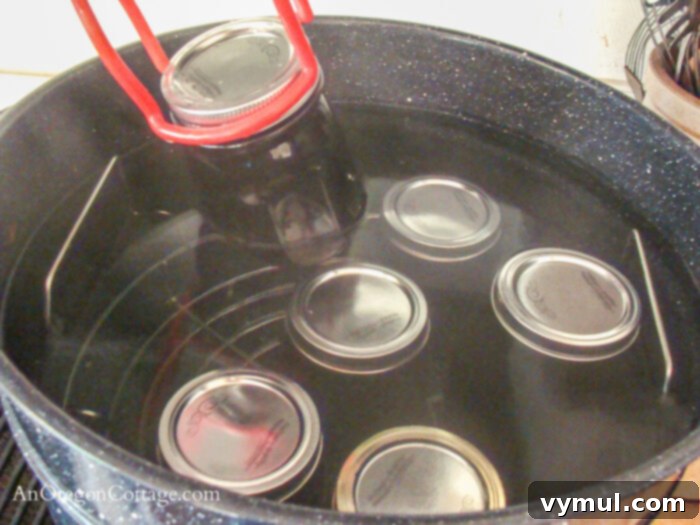 removing jar from canner