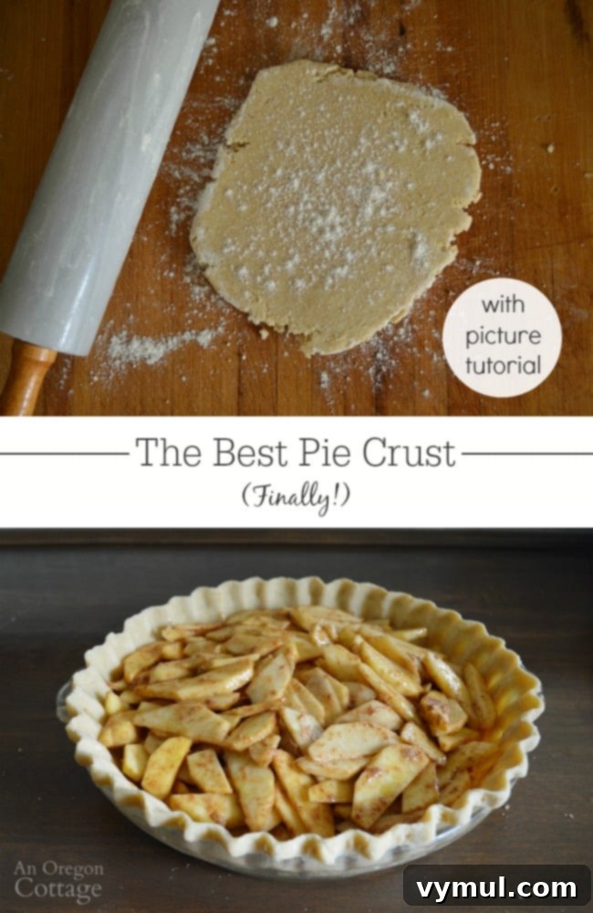Homemade pie crust tutorial: a golden, flaky pie crust, promising delicious results. Discover the secret ingredient for the best pie crust recipe! #pie #piecrust #crust #recipe