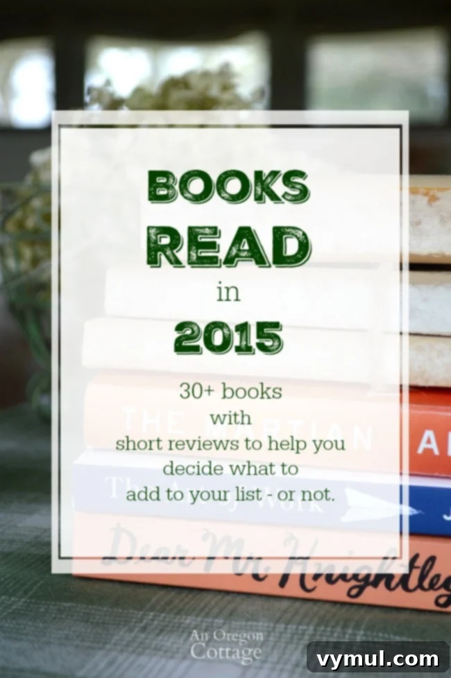 My 2015 Books A Deep Dive into My Reads 2 Books Read in 2015 with reviews to help you decide if you want to add them to your book list...or not.
