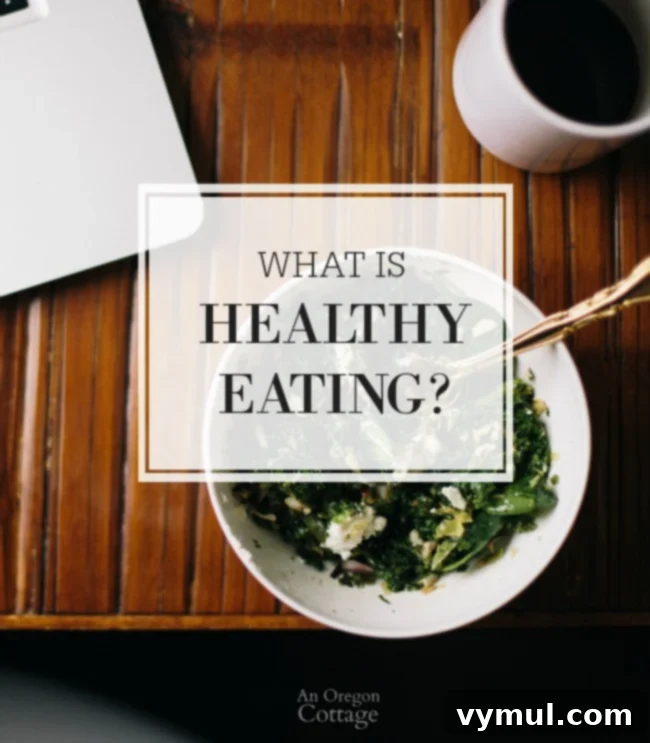 what is healthy eating-salad on desk