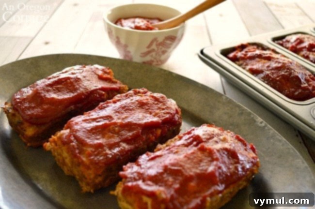 25 Healthy Family Dinners Everyone Loves 7 Mini Meatloaves with BBQ sauce on platter