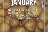 January’s Seasonal Table: Recipes, Cooking Tips, and Your Free Guide
