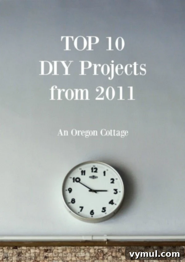 Top 10 DIY projects from 2011