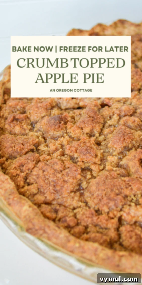 Apple pie Pinterest image