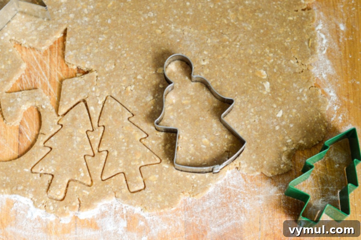 Wholesome Oat & Wheat Cut-Out Cookies 4 cutting out sugar cookies