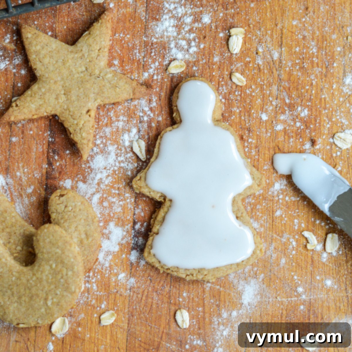 Wholesome Oat & Wheat Cut-Out Cookies 7 frosting cut out sugar cookies