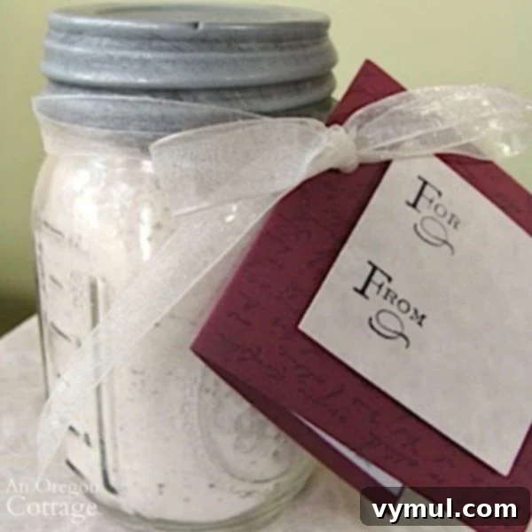 Red Beans and Rice Gift Jar 8 Rosemary Focaccia bread mix in a mason jar, a handmade gift idea.