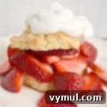 Strawberry Shortcake with perfect crunchy biscuits