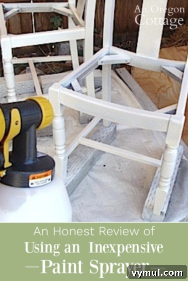 Affordable Handheld Spray Painting Made Easy 10 Honest Review of Inexpensive Paint Sprayer for Furniture
