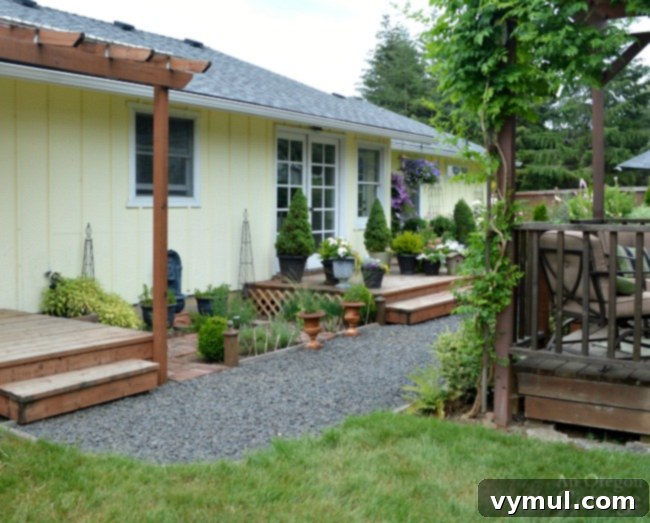 My Herb Garden: A Seasonal Story of Growth and Transformation 12 Herb garden as part of the backyard in 2016