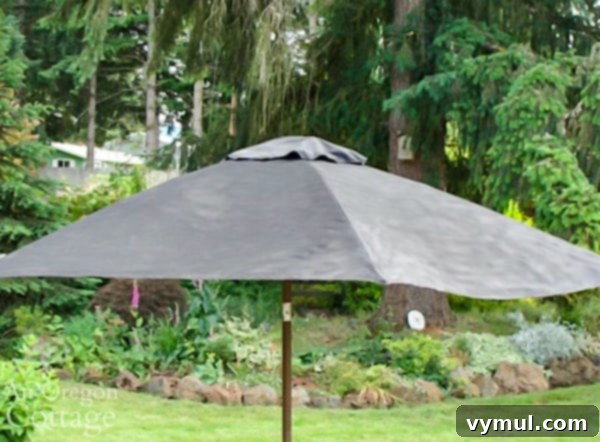 Sun-Kissed No More: Painting Your Outdoor Umbrella for Lasting Vibrancy 5 painted outdoor umbrella