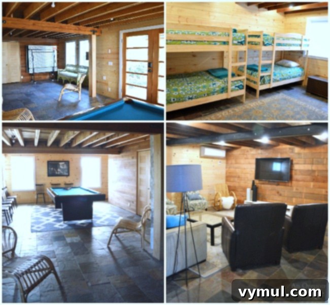 Manzanita Magic: A Reed House Retreat 12 The Reed House lower level rooms