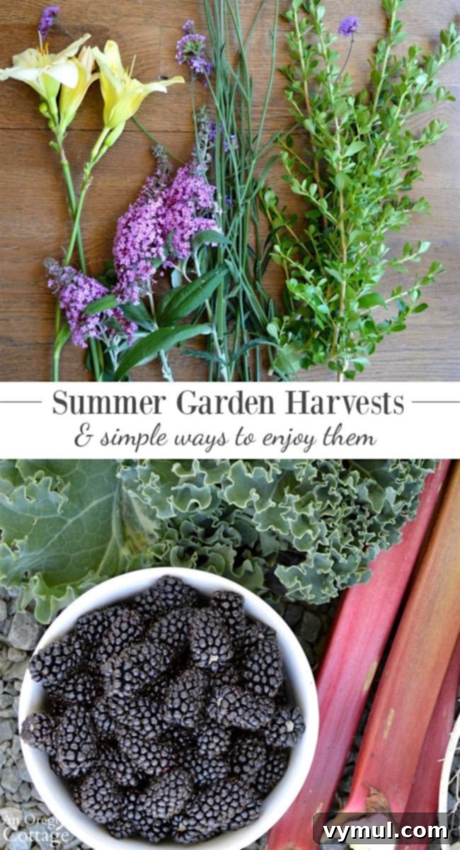 From Plot to Plate: Savoring Summer's Yield 10 Enjoy your summer garden harvests - both flowers and edibles - with these easy ideas on how to use them