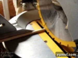 Craft Your Own Canvas Log Carrier 29 cutting dowel for log carrier