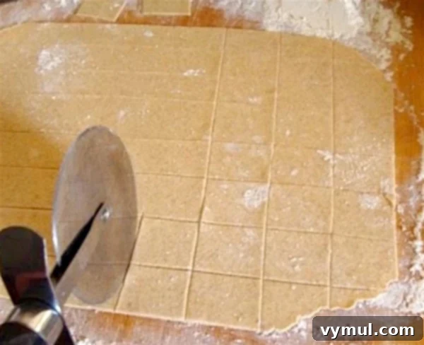 Sourdough Whole Wheat Crackers step 9