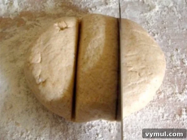 Sourdough Whole Wheat Crackers step 5