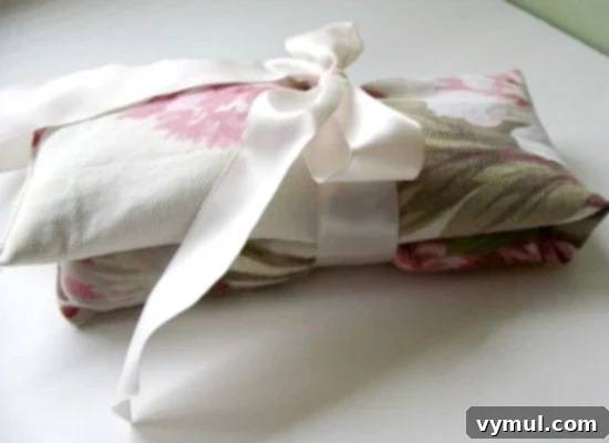 Easy DIY Flax Pillows