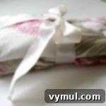 Easy DIY Flax Pillows