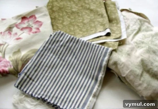 Home decor material for DIY Flaxseed Pillow Warmers