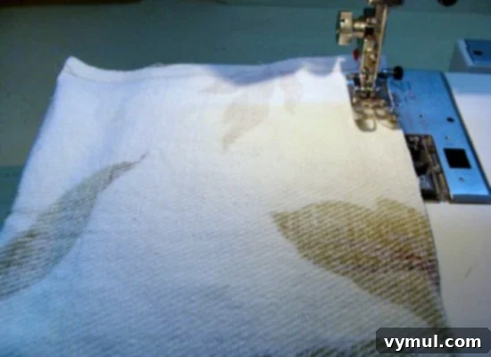 DIY Flaxseed Pillow Warmers-sewing seams